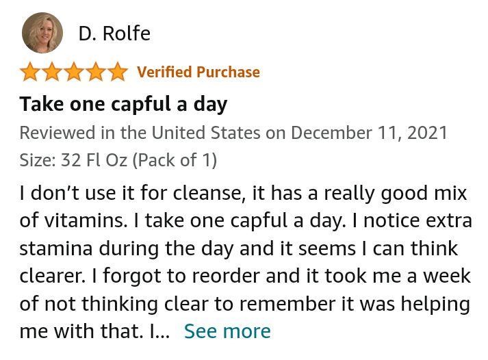 rescue cleanse positive review